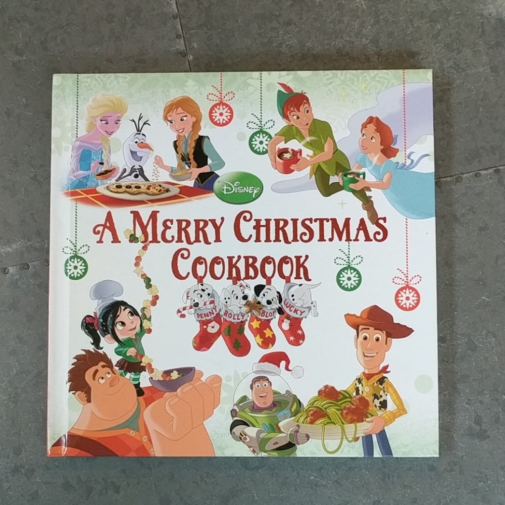 NEW- Disney's Christmas Cookbook